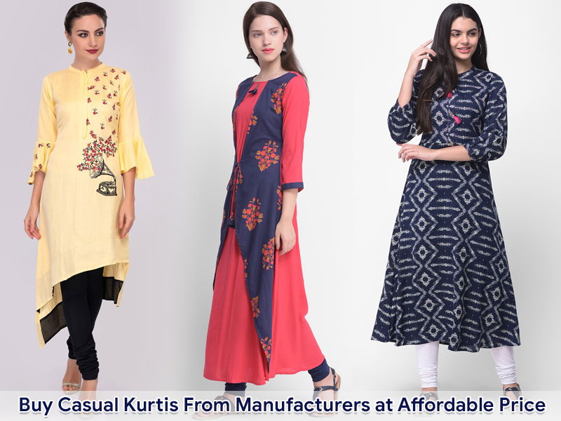Casual kurtis manufacturers