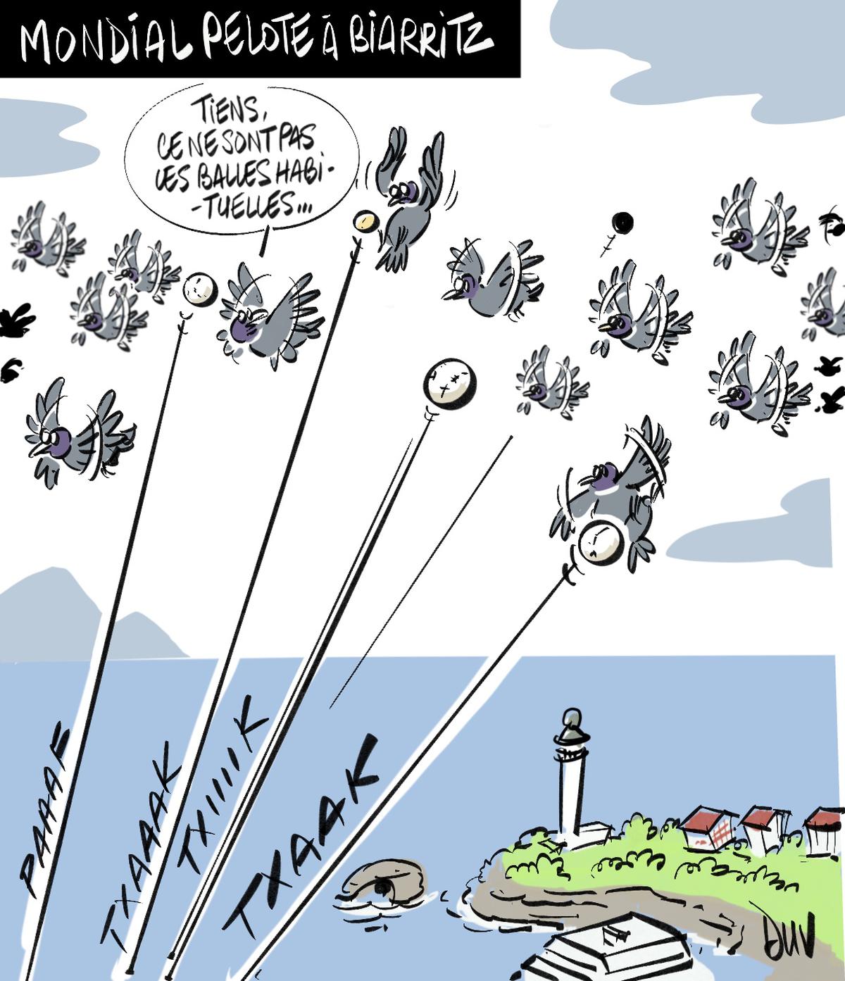 Jean Duverdier, le papa du Roi Léon un sacré dessinateur...Eskerrik Asko.