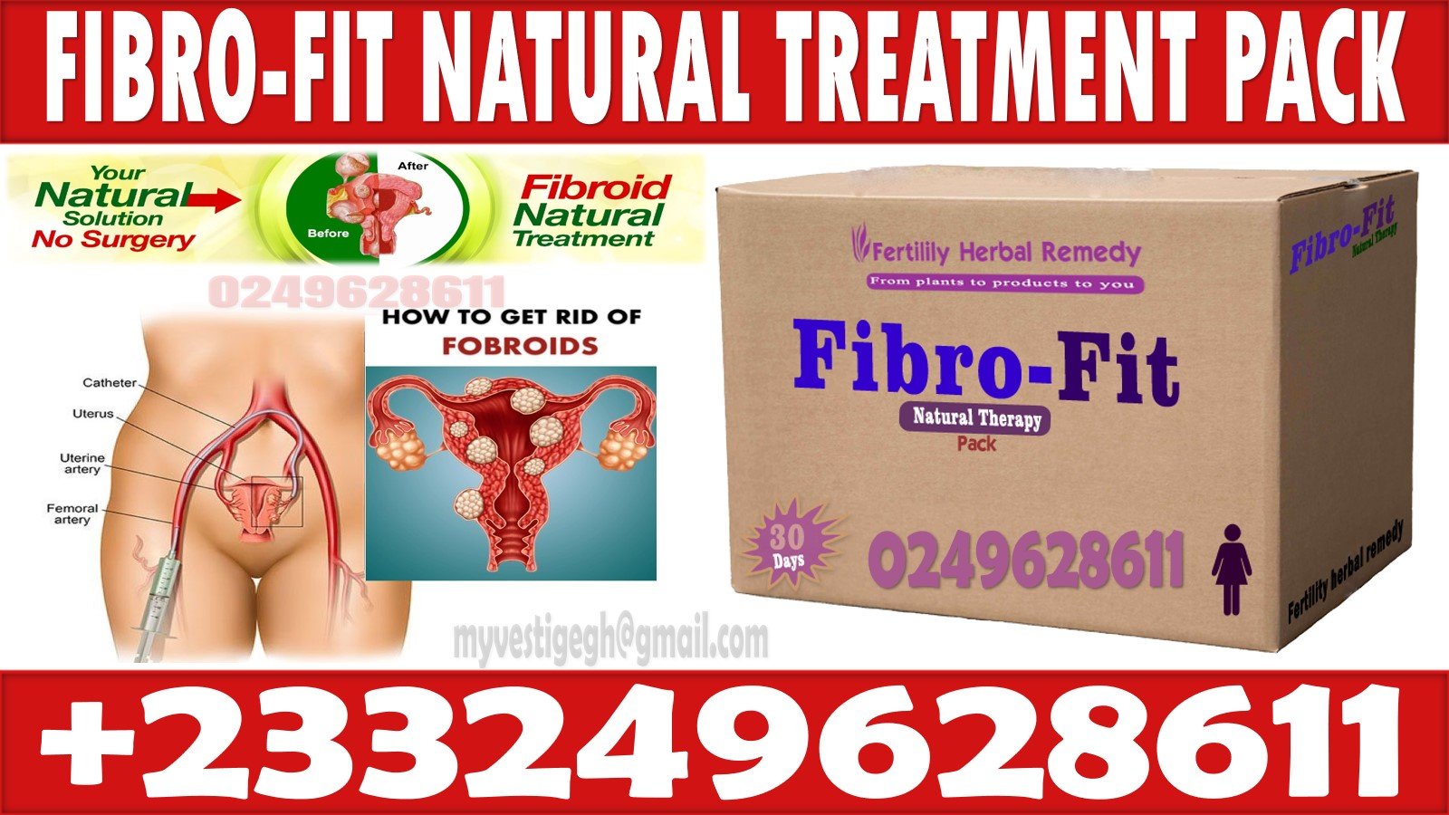 Naturally Treat Fibroid with Forever Fibroid Fit Pack