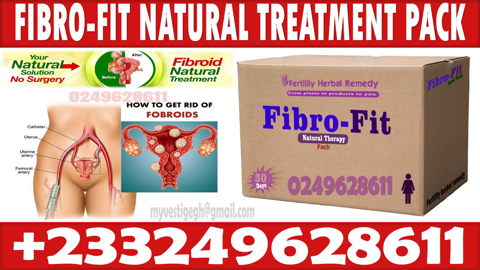 Naturally Treat Fibroid with Forever Fibroid Fit Pack