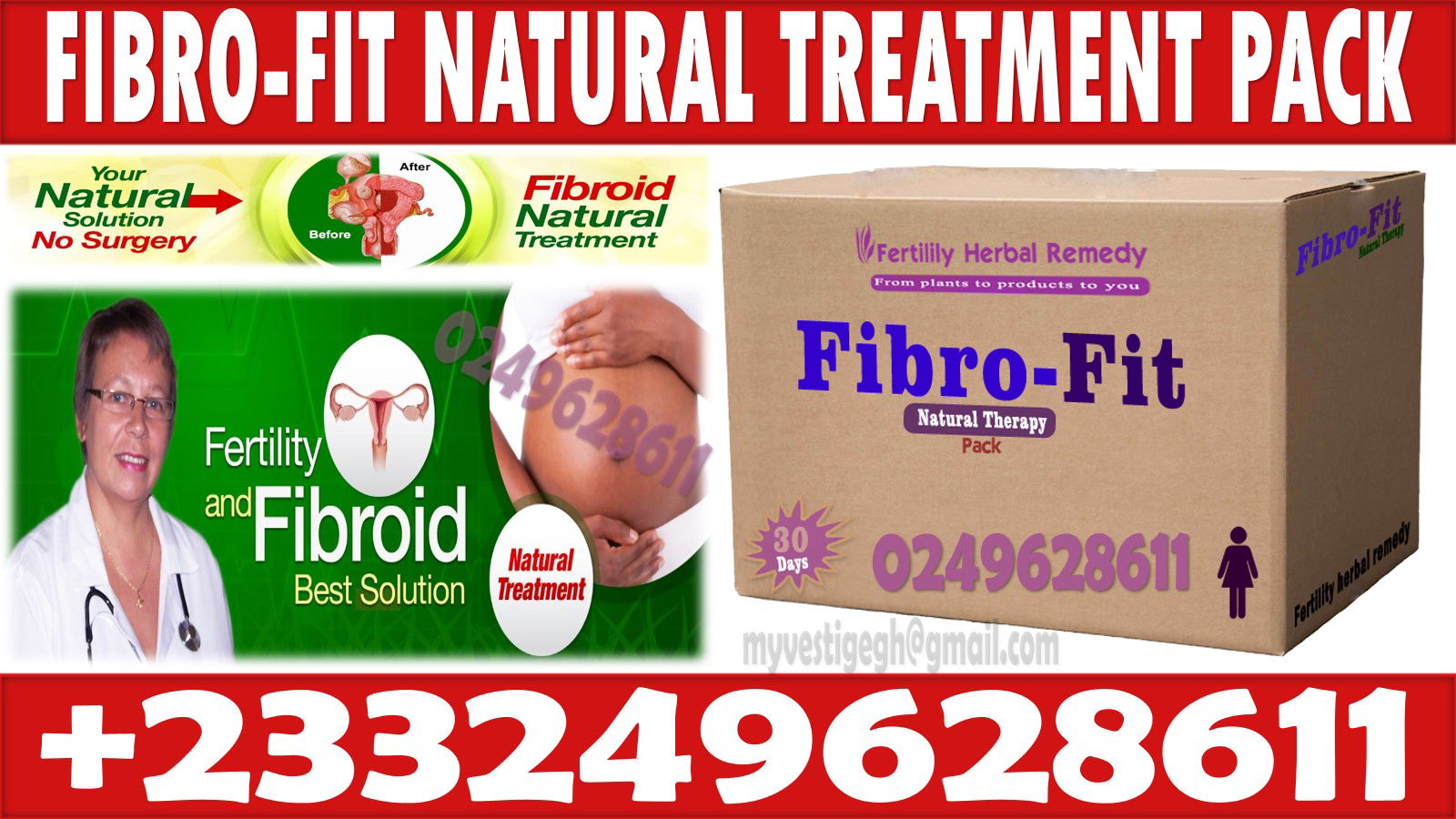 Naturally Treat Fibroid with Forever Fibroid Fit Pack