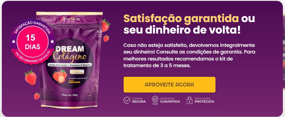 Dream Colágeno Solúvel site oficial