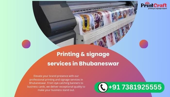 printing & signage services in Bhubaneswar