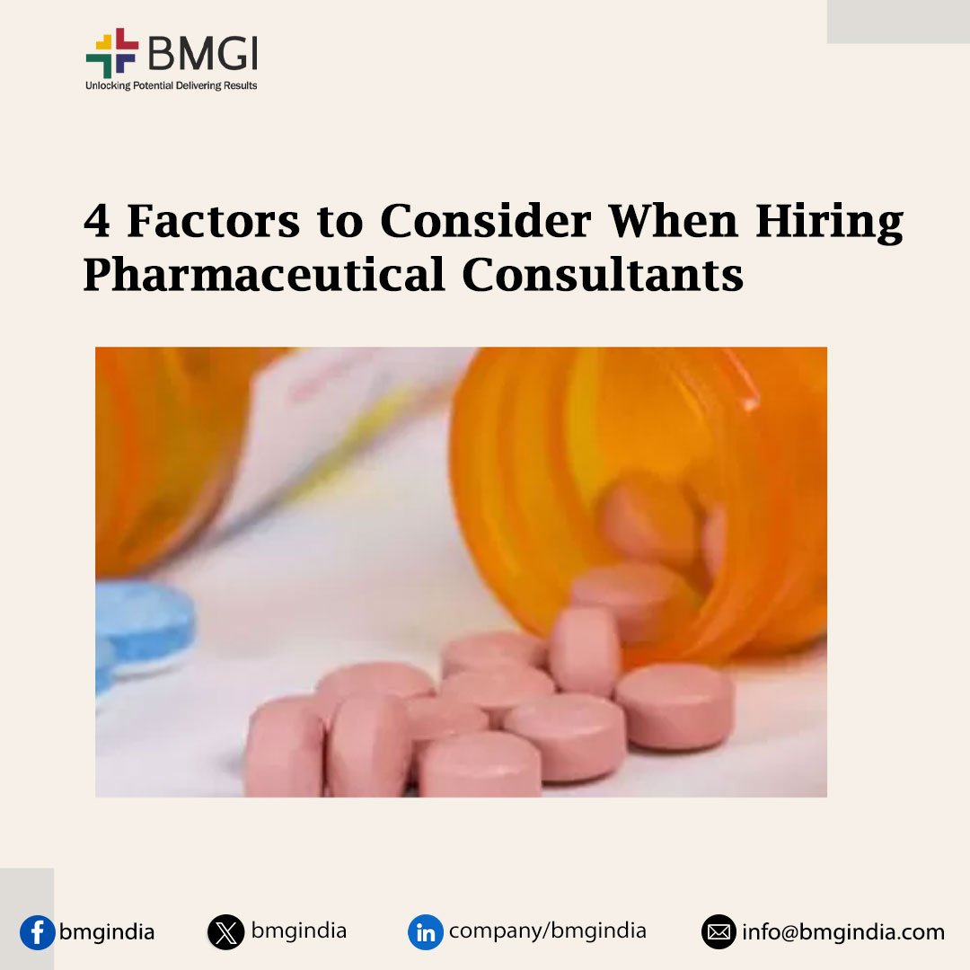 pharmaceutical consulting experts