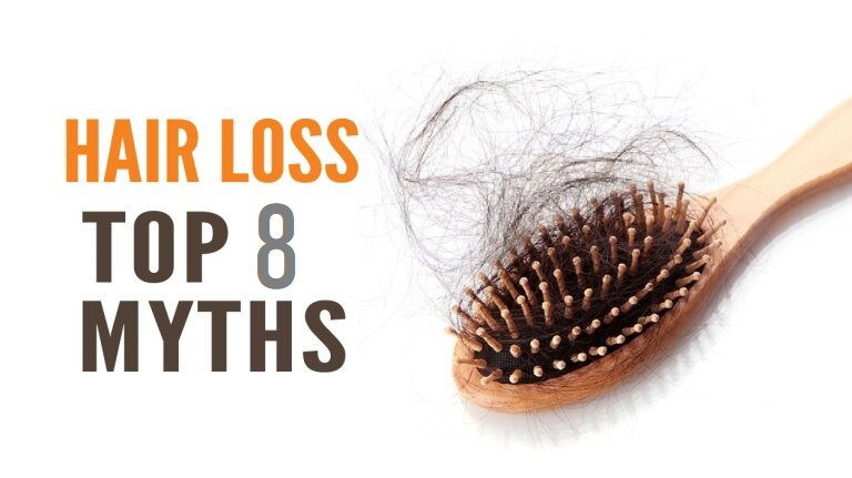 8 Common Myths About Hair Fall