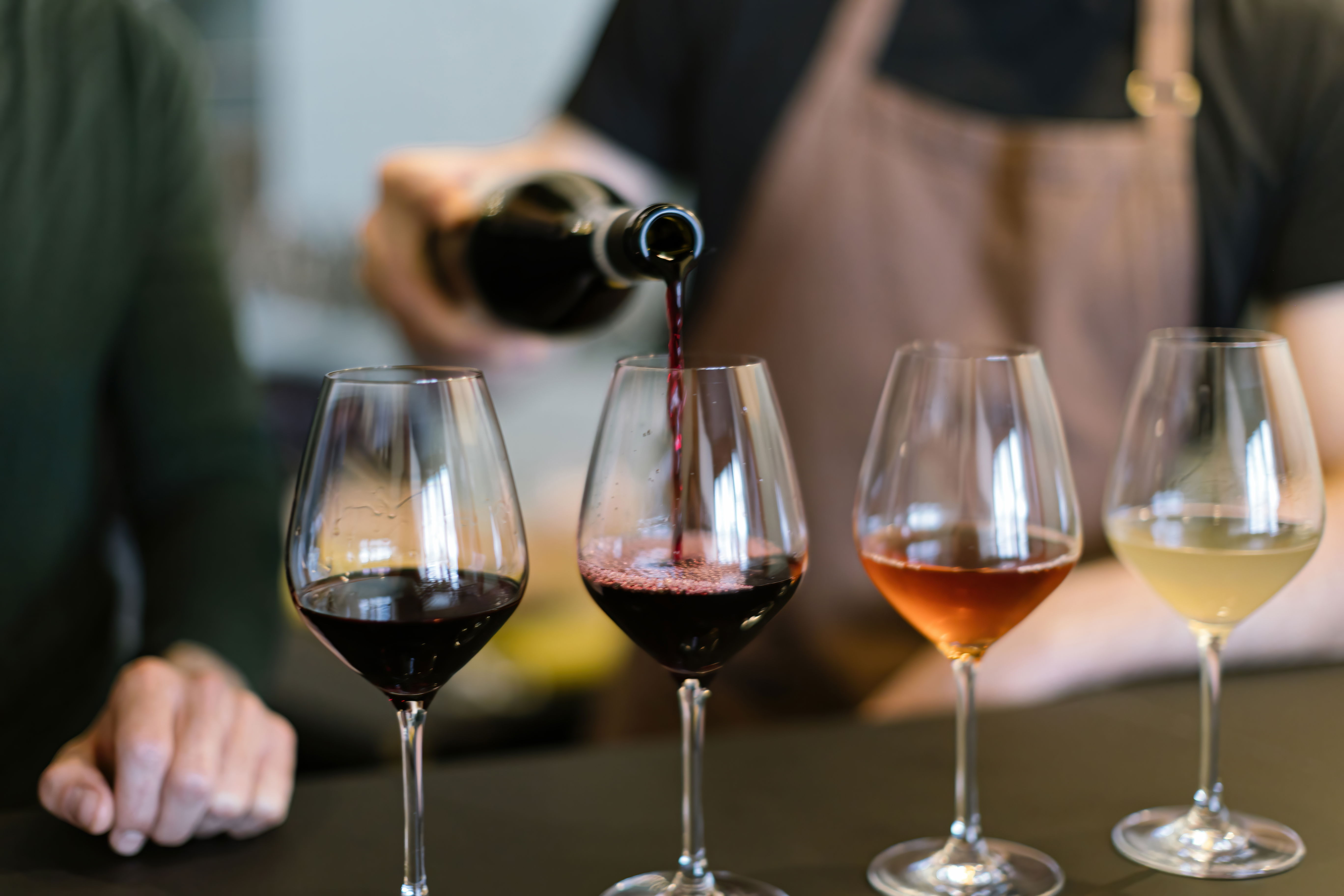 différents vins