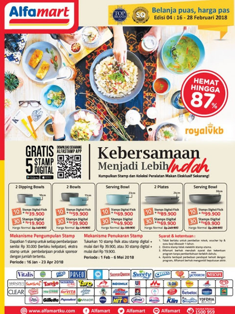 Katalog ALFAMART Promo ALFAMART Terbaru Periode 16 - 28 Februari 2018