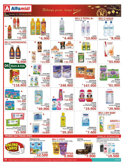 Katalog ALFAMIDI Promo ALFAMIDI Terbaru Periode 16 - 28 Februari 2018