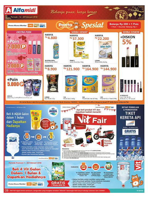 Katalog ALFAMIDI Promo ALFAMIDI Terbaru Periode 16 - 28 Februari 2018