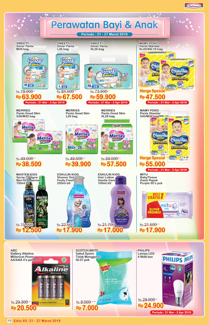 Katalog Harga Promo INDOMARET Super Hemat 21 - 27 Maret 2018