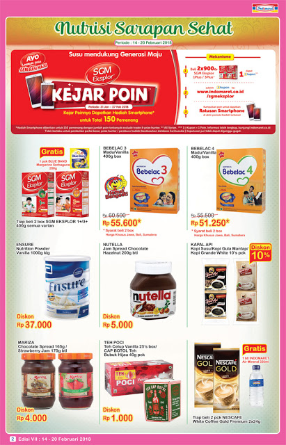 Katalog INDOMARET Promo INDOMARET Periode 14 - 20 Februari 2018