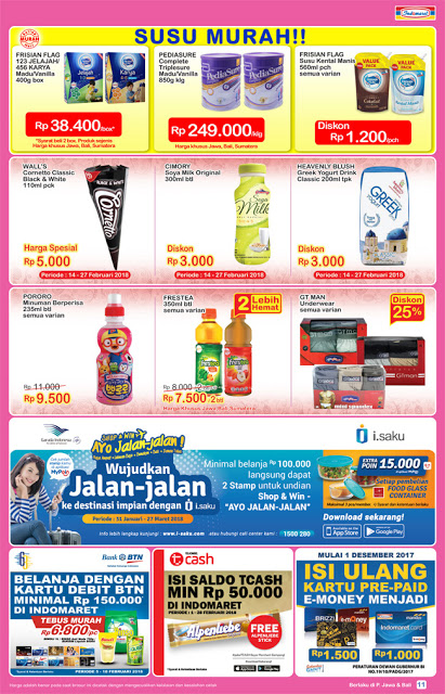 Katalog INDOMARET Promo INDOMARET Periode 14 - 20 Februari 2018