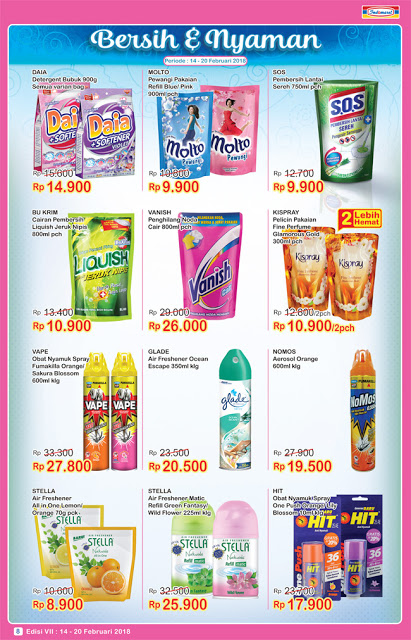 Katalog INDOMARET Promo INDOMARET Periode 14 - 20 Februari 2018