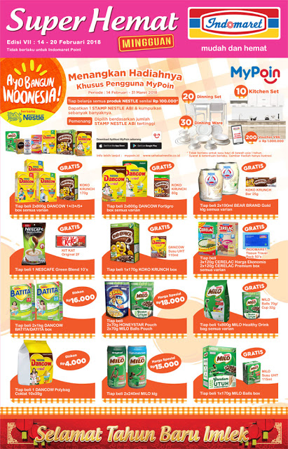 Katalog INDOMARET Promo INDOMARET Periode 14 - 20 Februari 2018