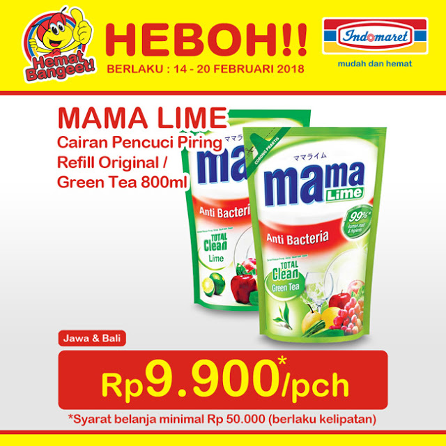 Katalog Promo Heboh INDOMARET Terbaru MINGGUAN Periode 14 - 20 Februari 2018