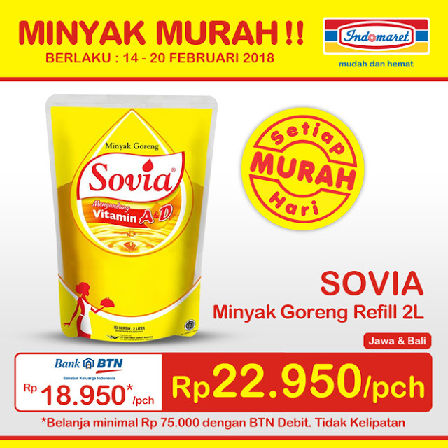 Katalog Promo Heboh INDOMARET Terbaru MINGGUAN Periode 14 - 20 Februari 2018