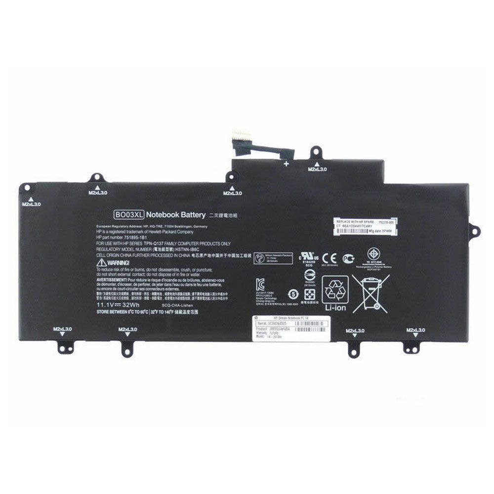 BO03XLnotebook akku