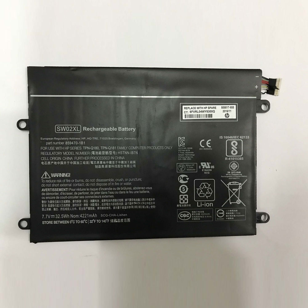 HSTNN-IB7Nnotebook akku