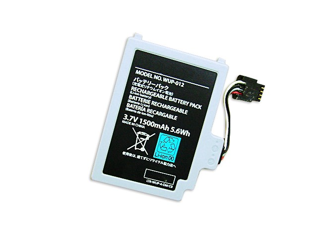 WUP012 Akku 1500mAh - ersetzen für NINTENDO  Wii U Remote Controller