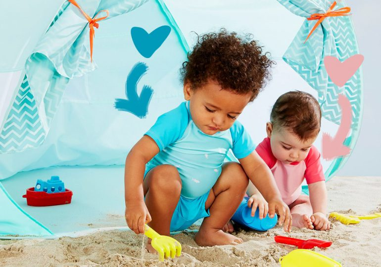 Kiskissing UV protective clothing for babies and children