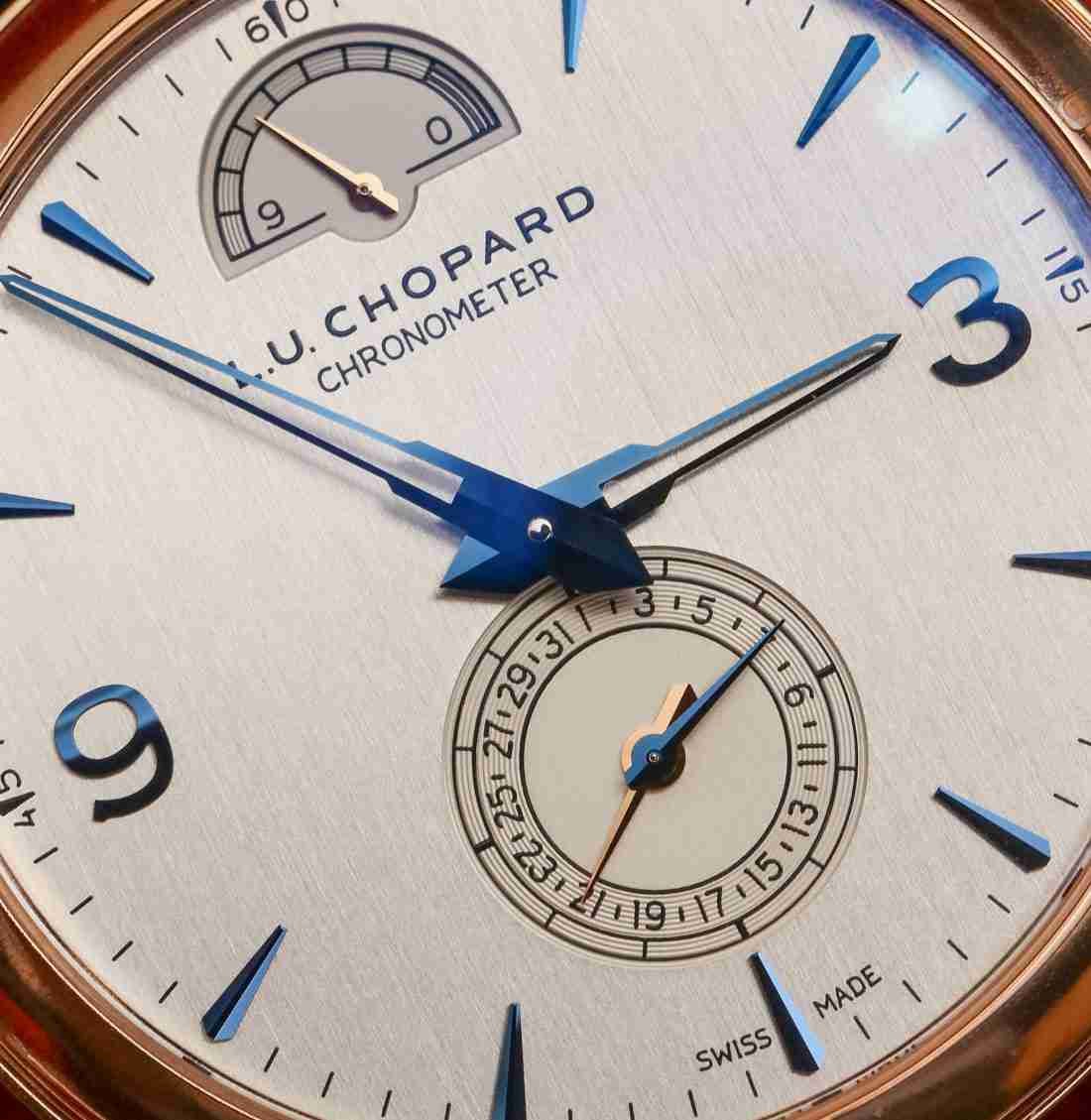 Schweizer 2018 Replica Uhren Chopard L.U.C Quattro 18 Karat Roségold 43mm Limited Edition