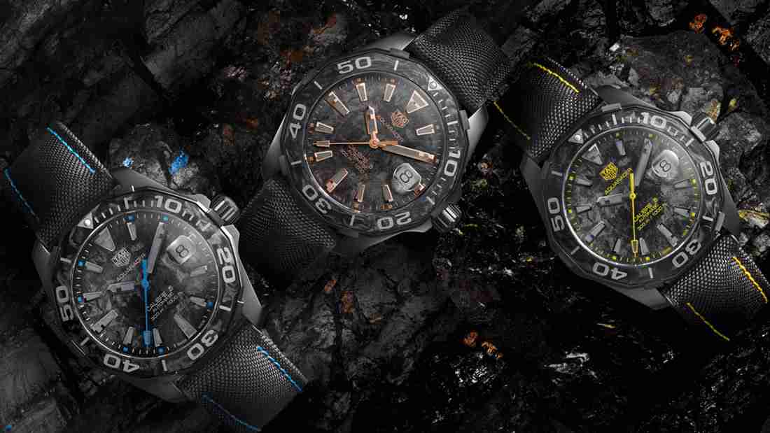 Replica Uhren TAG Heuer Aquaracer Kaliber 5 Automatik Carbon Titan 41mm für 2018 Herbst