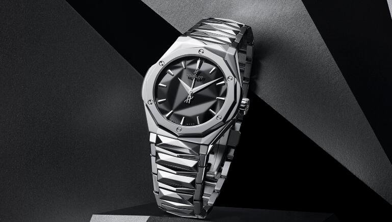 Die Replika Uhren Hublot Classic Fusion Automatik Orlinski Armband Titan 40mm 3